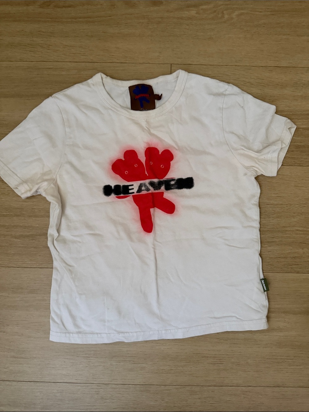 Heaven by Marc Jacob’s Graffiti Red Twin Teddy Bear Baby Tee